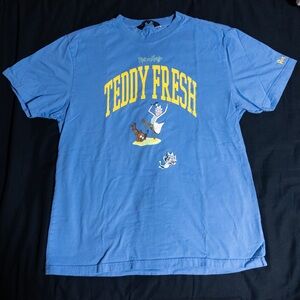 Teddy fresh x Rick and Morty blue t-shirt